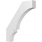 Ekena Millwork 3 1/2-in. W x 22-in. D x 26-in. H Balboa Architectural Grade PVC Knee Brace BRCP035X22X26BOA - alternate 1